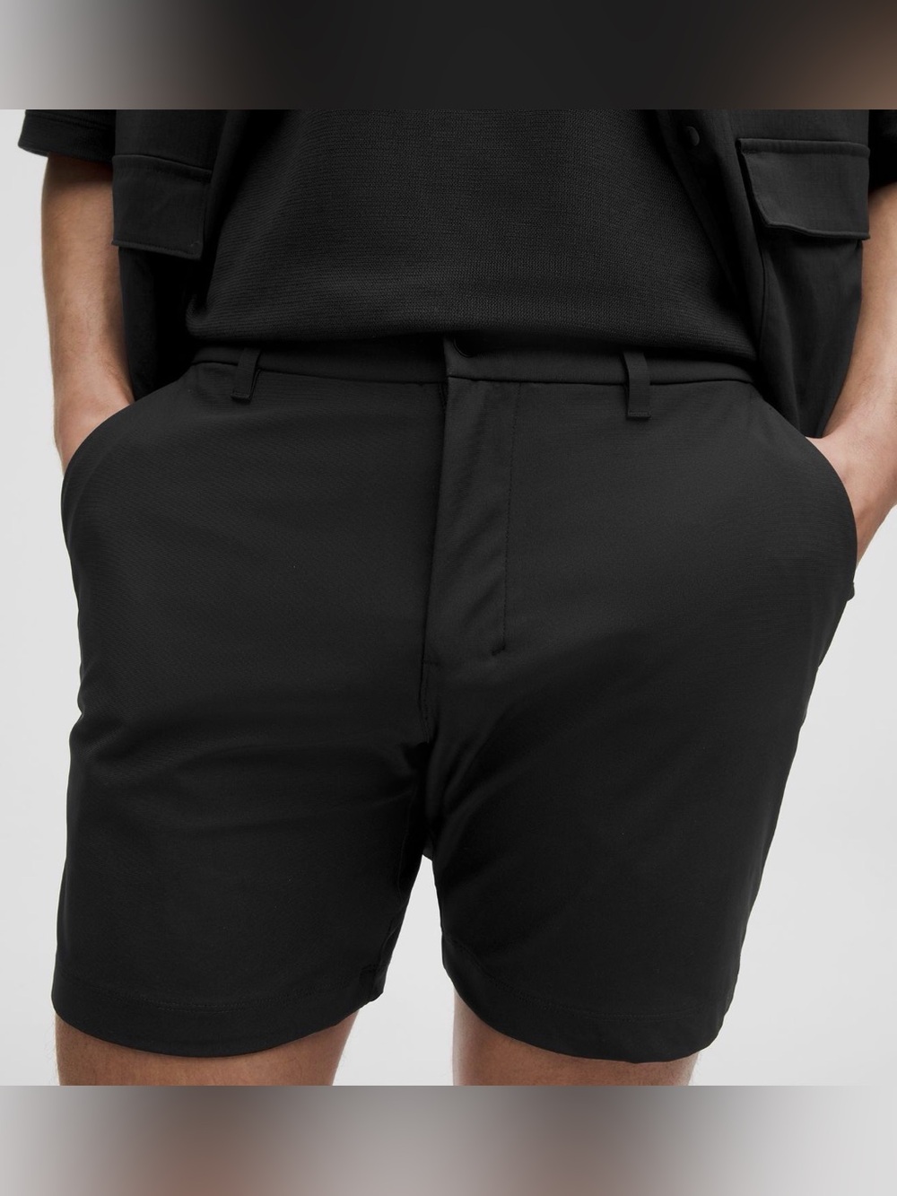 lululemon athletica Men's Black Shorts